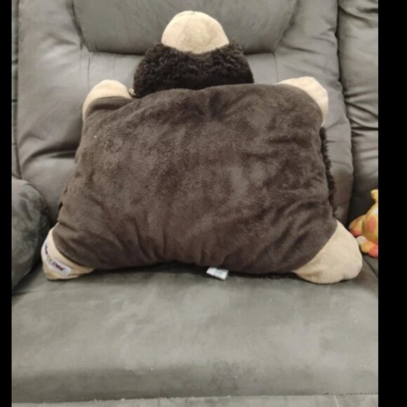 Pillow Pets Mr Bear Dark Brown Pillow Plush - Picture 11 of 11